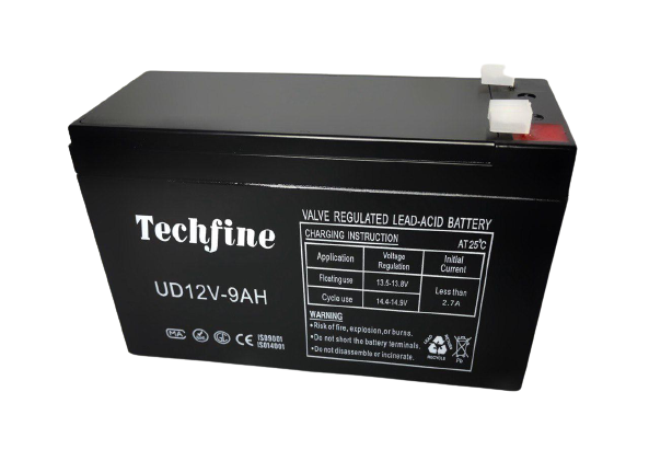 Батарея акумуляторна TECHFINE IS09019 UD12 V 9 Ah (11777043)
